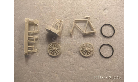 кит велосипед 2шт, сборная модель (другое), scale43