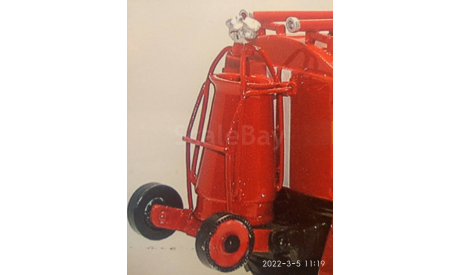 кит надстройка 8т311 пожарная на ЗИЛ-131, сборная модель автомобиля, 1:43, 1/43