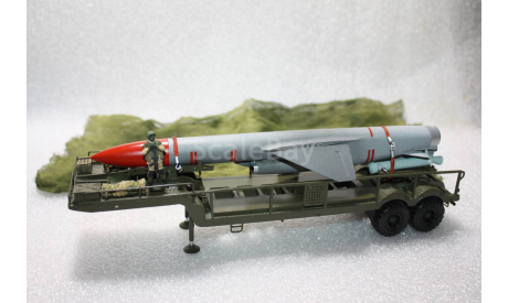 кит прицеп 5т58 с пкр базальт, сборная модель автомобиля, scale43