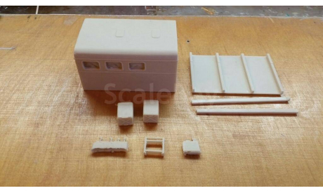 кит кунг путеремонтный ГАЗ-51-52, сборная модель автомобиля, scale43