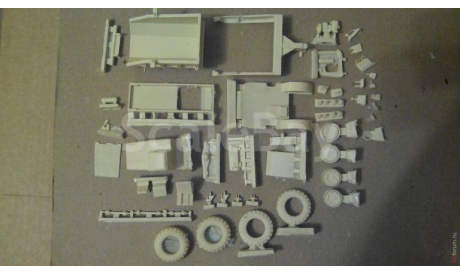 кит МАЗ-529 самосвал, сборная модель автомобиля, scale43