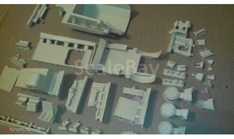 кит МАЗ-529 самосвал, сборная модель автомобиля, scale43
