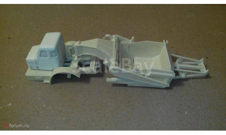 кит МАЗ-529В скрепер, сборная модель автомобиля, scale43