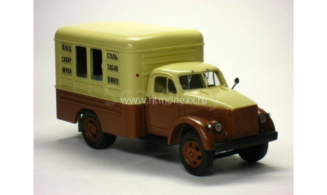 кит надстройка автомагазин на ГАЗ-51, сборная модель автомобиля, scale43