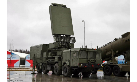 кит всевысотный обнаружитель 96л6е на шасси мзкт-7930 б, сборная модель автомобиля, scale43
