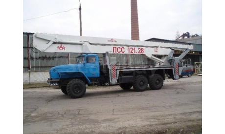 кит надстройка АГП-28 на Урал 4320 0911, сборная модель автомобиля, scale43