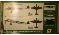 Сборная модель самолета Dornier DO-17M 1/72 RS Models