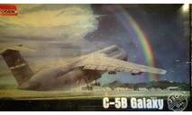 Сборная модель самолета  Roden Lockheed C-5B Galaxy 1/144, сборные модели авиации, scale144