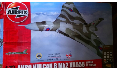 Сборная модель самолета Airfix Avro Vulcan B Mk2   1/72, сборные модели авиации, scale72