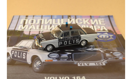 Volvo 164 Police, масштабная модель, 1:43, 1/43