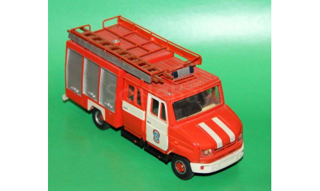 ЗиЛ 5301 пожарный, масштабная модель, 1:43, 1/43, Миниград