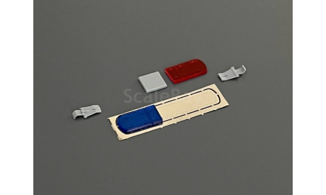 НОВИНКА! СГУ Ермак-2 (long) сине-красный, запчасти для масштабных моделей, Элина, MAX-MODELS, scale43