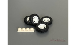 Комплект штампованных дисков УАЗ-Патриот/УАЗ-Хантер с колпаками с резиной КАМА-219 и тормозными элементами
