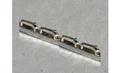 Ручки Москвич-408 хромированные (комплект из 4 штук)