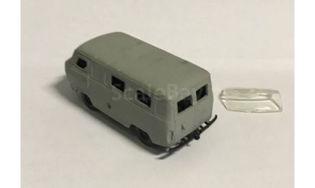 КИТ УАЗ-Коналю-330 из белого металла, масштабная модель, scale43