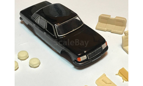 КИТ ГАЗ-31029 с окрашенными деталями, сборная модель автомобиля, Max-Models, 1:43, 1/43