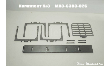 Надстройка сортиментовоз на МАЗ-6303-026, запчасти для масштабных моделей, Max-Models, scale43