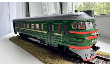 ЭР-2, головной вагон, железнодорожная модель, 1:87, 1/87