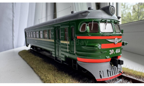ЭР-2, головной вагон, железнодорожная модель, 1:87, 1/87