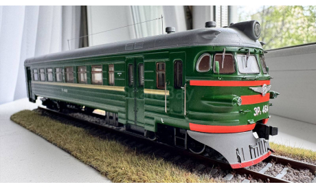 ЭР-2, головной вагон, железнодорожная модель, 1:87, 1/87