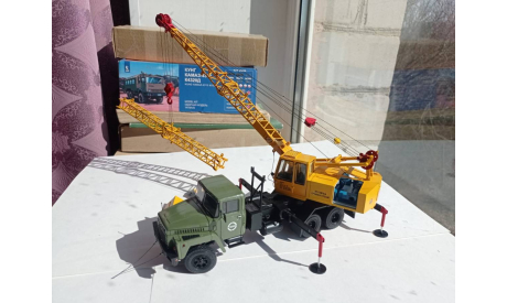 Краз 250 КС 4562, сборная модель автомобиля, 1:43, 1/43