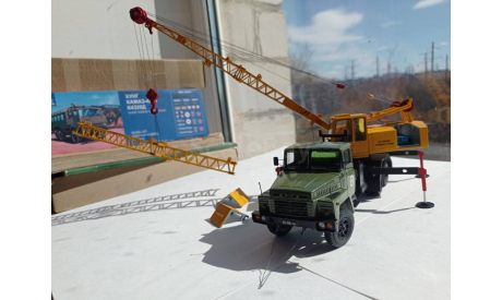 Краз 250 КС 4562, сборная модель автомобиля, 1:43, 1/43