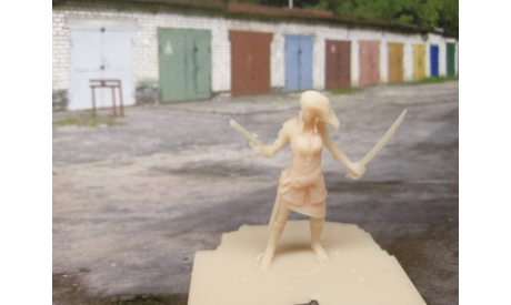 Фигура девушка воин, фигурка, Конверсии мастеров-одиночек, scale43