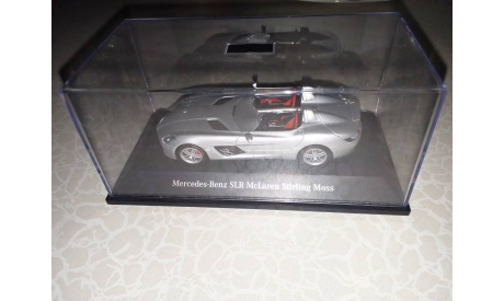 1/43 Mercedes Benz SLR McLaren Stirling Moss, масштабная модель, Mercedes-Benz, Minichamps, 1:43
