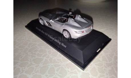 1/43 Mercedes Benz SLR McLaren Stirling Moss, масштабная модель, Mercedes-Benz, Minichamps, 1:43