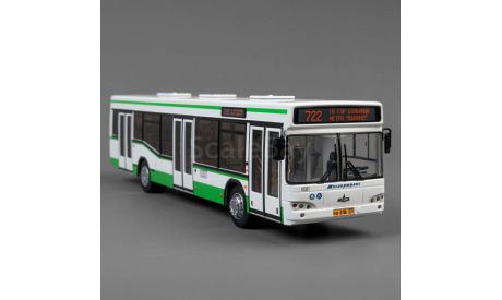 МАЗ 103 бело-зелёный (Москва), масштабная модель, Мечта коллекционера, 1:43, 1/43