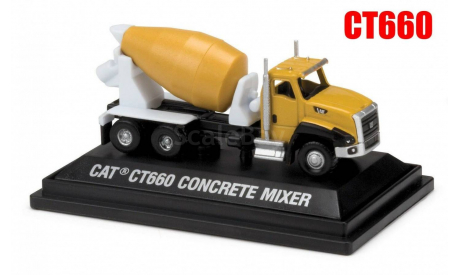 Norscot CAT CT660 Concrete Mixer Truck, масштабная модель трактора, Caterpillar, Norscot Scale Models, 1:144, 1/144