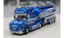 BRUGGER SCANIA T(5) TORPEDO+ONDERLOSSER, масштабная модель, 1:50, 1/50, WSI