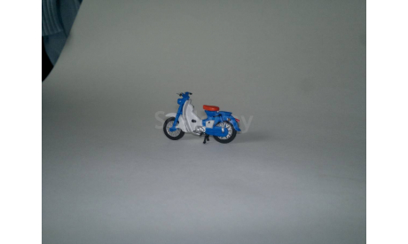 Мопед Honda Super Cub, масштабная модель мотоцикла, scale43