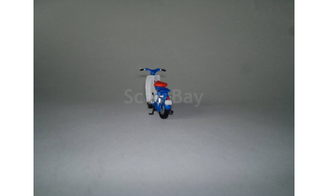 Мопед Honda Super Cub, масштабная модель мотоцикла, scale43
