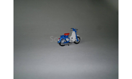 Мопед Honda Super Cub, масштабная модель мотоцикла, scale43