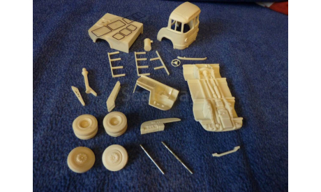 КИТ тягач ЗИЛ-158, сборная модель автомобиля, scale43