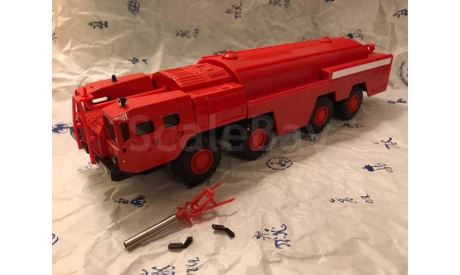 МАЗ 7310 Пожарный Элекон 2007 год, масштабная модель, scale43