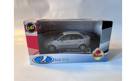 Lada Kalina, масштабная модель, ВАЗ, Bauer/Cararama/Hongwell, scale43