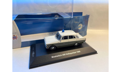Москвич 408 Volkspolizei Полиция CCC051, масштабная модель, IST Models, scale43