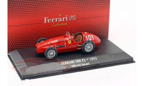 Ferrari 500 F2 #101 World Champion formula 1 1952 Alberto Ascari, масштабная модель, Atlas, scale43