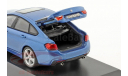 BMW 4 Series (F36) Gran Coupe blue, масштабная модель, Kyosho, 1:43, 1/43