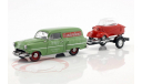 Opel Olympia Caravan + Messerschmitt KR, масштабная модель, Schuco, scale43