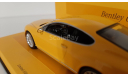 Bentley Continental GT - 2008 - Yellow, масштабная модель, Minichamps, scale43