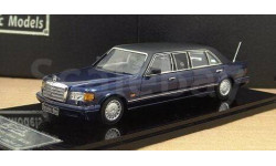 Mercedes-Benz 1000 SEL Limousine (W126) - blue (L.E.88pcs)