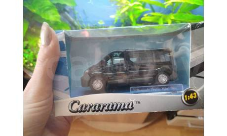 renault trafic mini bas, масштабная модель, Bauer/Cararama/Hongwell, scale43