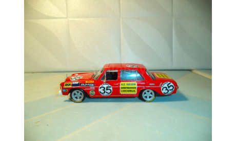 Mercedes Benz 300 SEL 6.8 AMG Красная свинья, масштабная модель, Mercedes-Benz, scale43