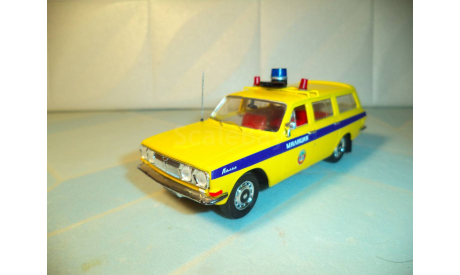 ГАЗ 24-02 Волга ГАИ 4х фарная, масштабная модель, scale43