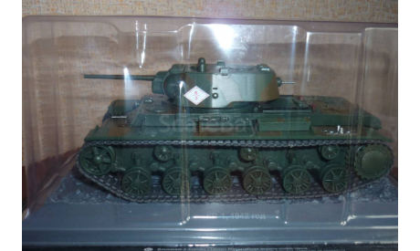 Танк КВ-1 образца 1942 года.Возможен обмен., масштабные модели бронетехники, DeAgostini (военная серия), 1:43, 1/43