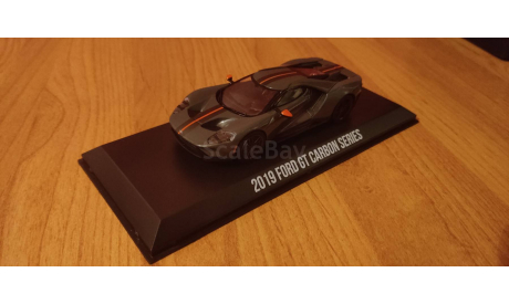 1/43 Ford GT 2019 Carbon Series, масштабная модель, Greenlight Collectibles, scale43