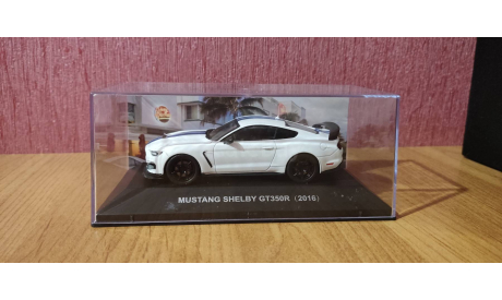 1/43 Ford Mustang Shelby GT350R 2016, масштабная модель, Altaya, scale43